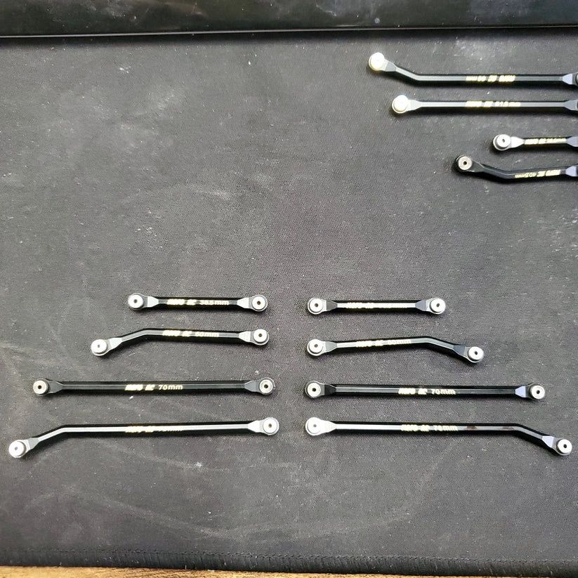 High Clearance Black brass v2 4 link kit for scx24 Gladiator/Powerwagon