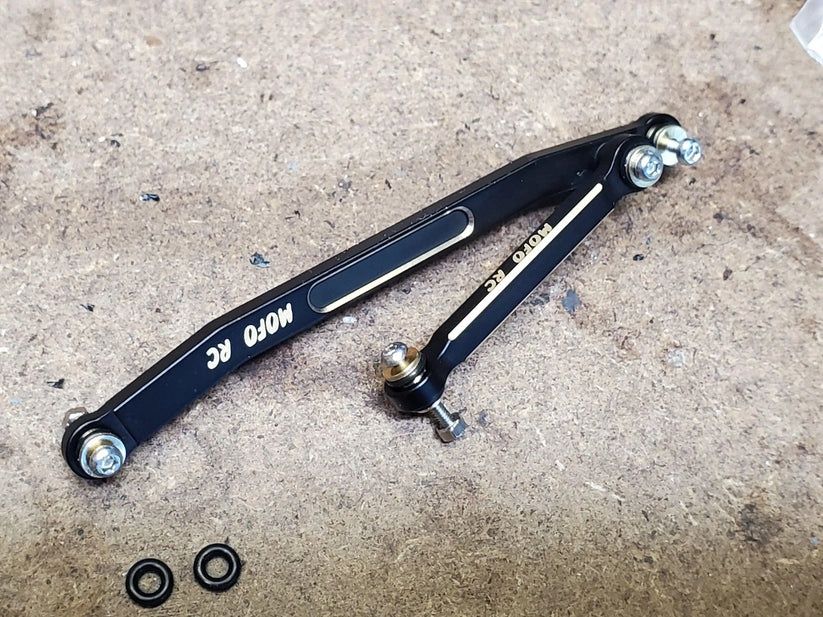 Steering Links - Scale, Brass  for SCX24 / AX24