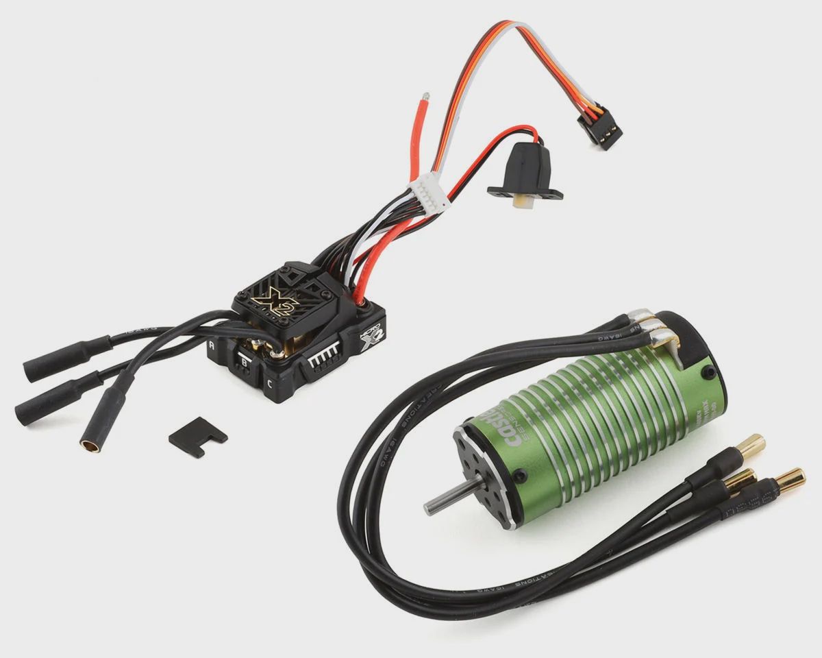 Castle Creations Mamba Micro X2 Waterproof 1/14th Scale Sensored Brushless Combo (5600Kv)