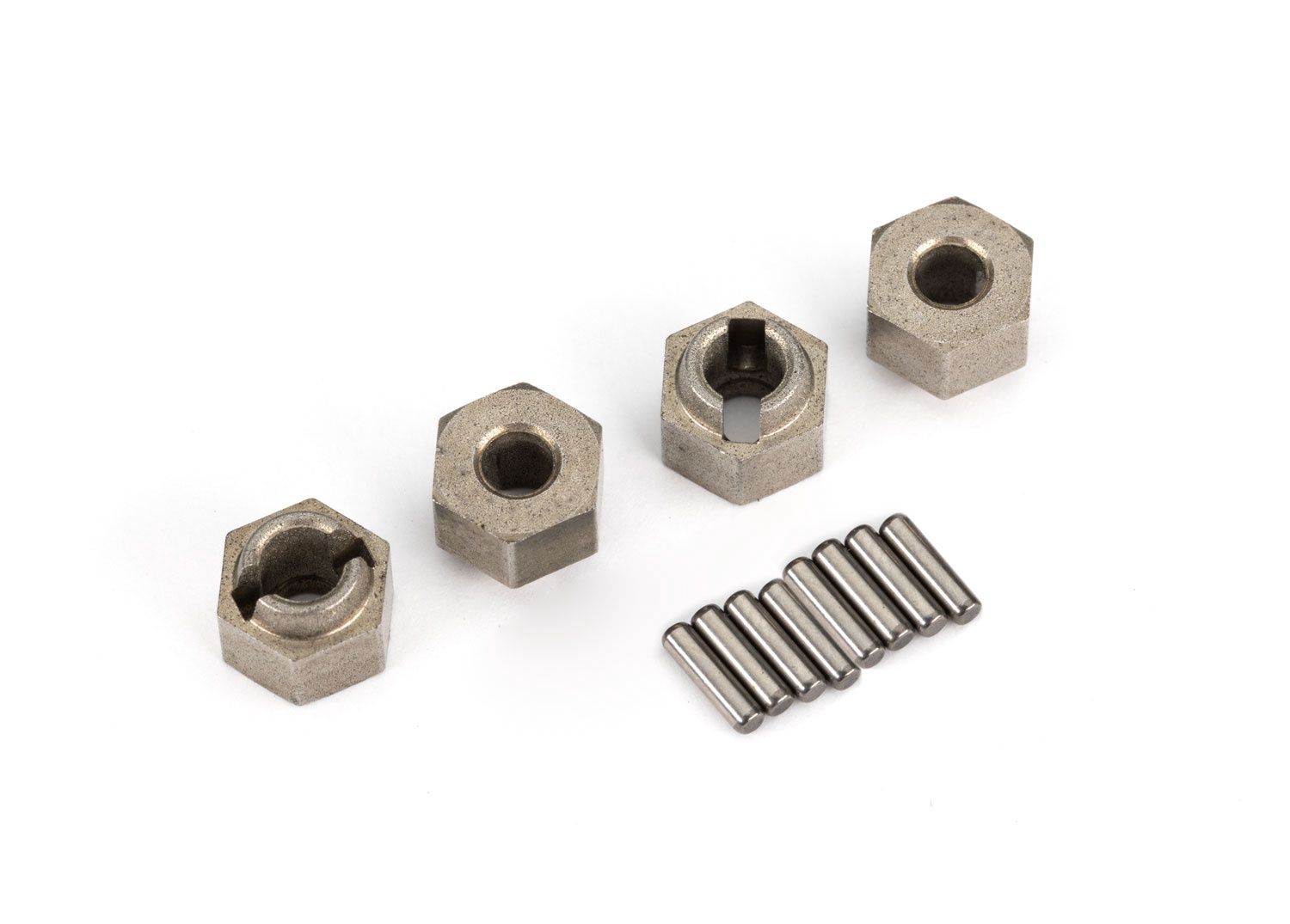 WHEEL HUB 7MM HEX STEEL- 9750A