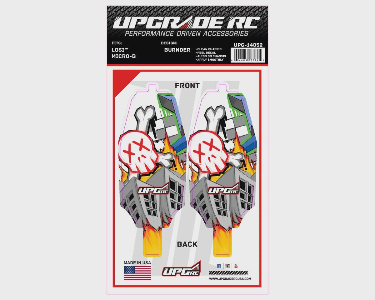 UpGrade RC Chassis Protector for Losi® Micro-B (Burner) (2)