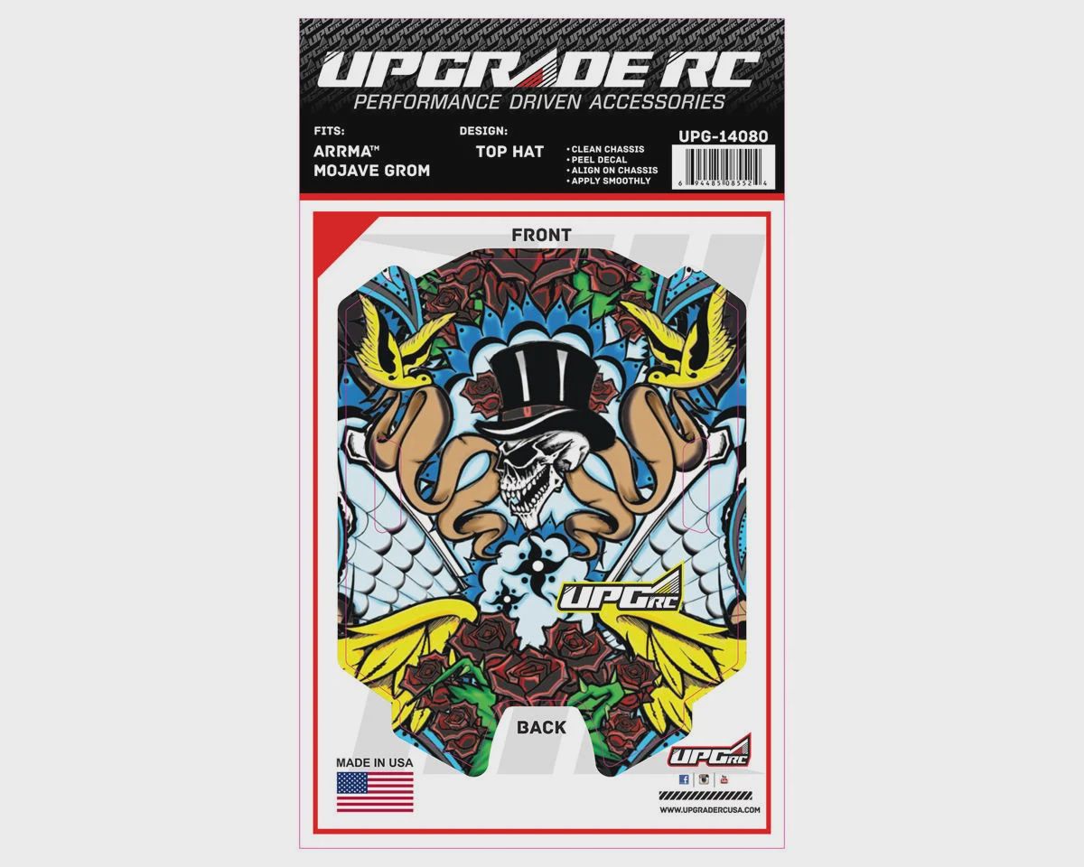 UpGrade RC Chassis Protector for Arrma® Mojave™ Grom (Top Hat) (1)