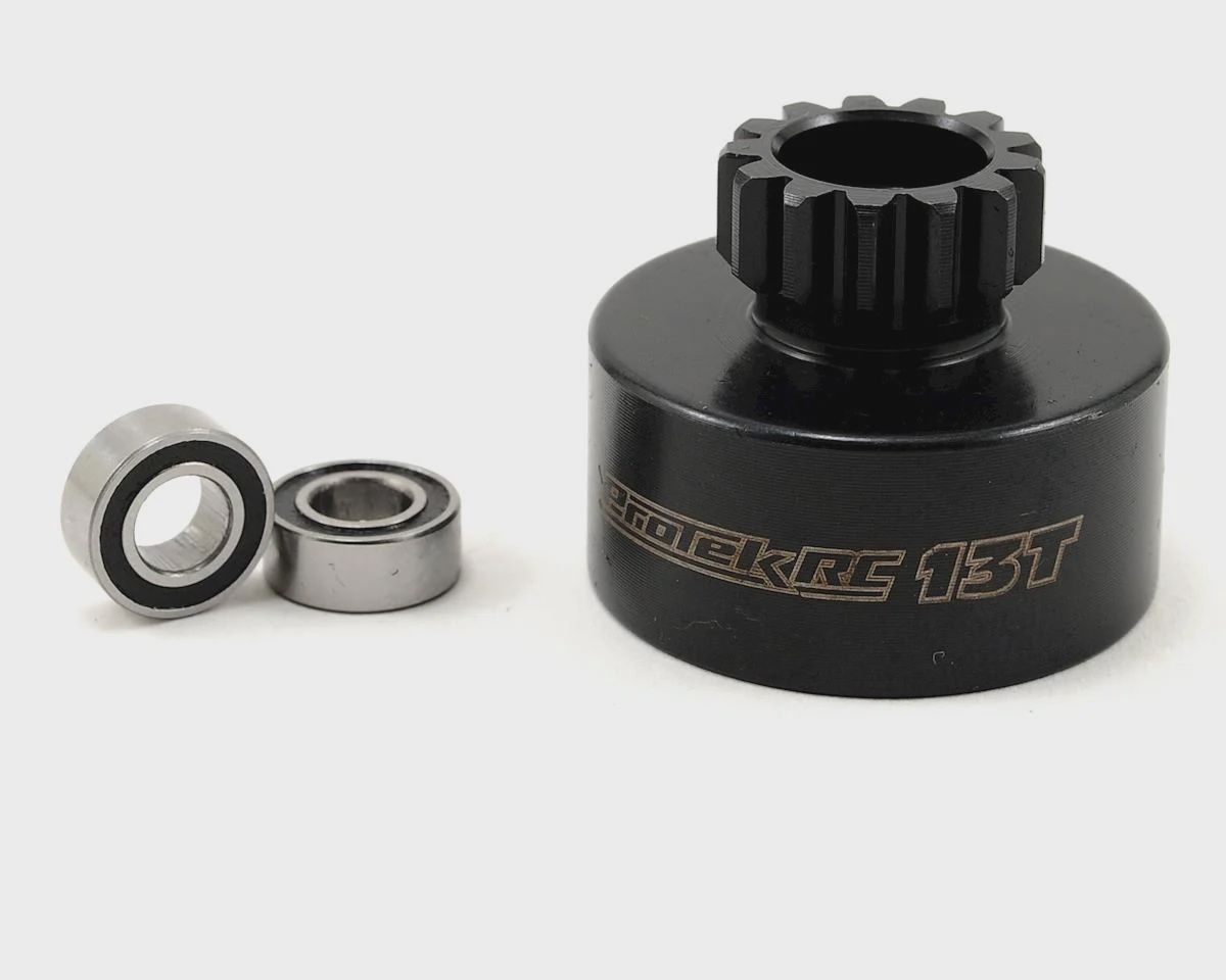 ProTek RC Hardened Clutch Bell w/Bearings (Mugen/OFNA Style) (13T)