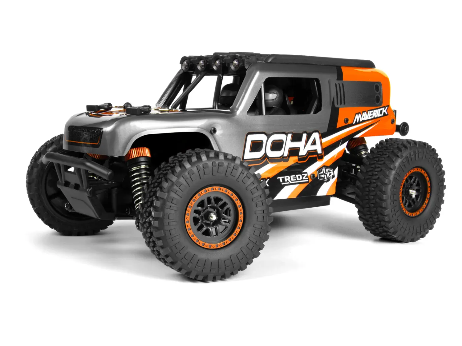 Maverick DOHA 1/20 RTR 4WD Electric Mini Desert Truck (Orange)
