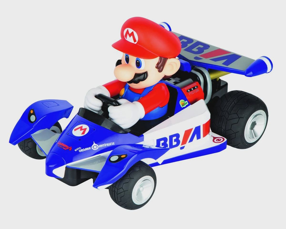 Carrera Nintendo® Mario® 1/18 Mario Kart™ RTR RC Circuit Special Racer w/2.4GHz Radio, Battery &amp; Charger