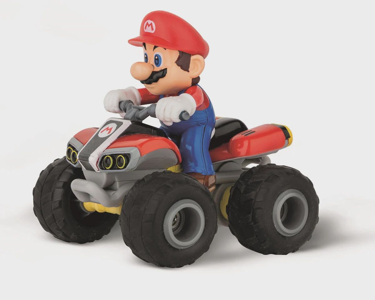 Carrera Nintendo® Mario Kart™ 1/40 Micro Mario® RTR Quad w/2.4GHz Radio, Battery &amp; Charger