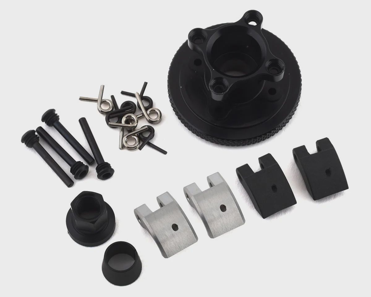 ProTek RC 34mm 4-Shoe Off-Road Clutch Set (2 Aluminum/2 Composite Shoes)