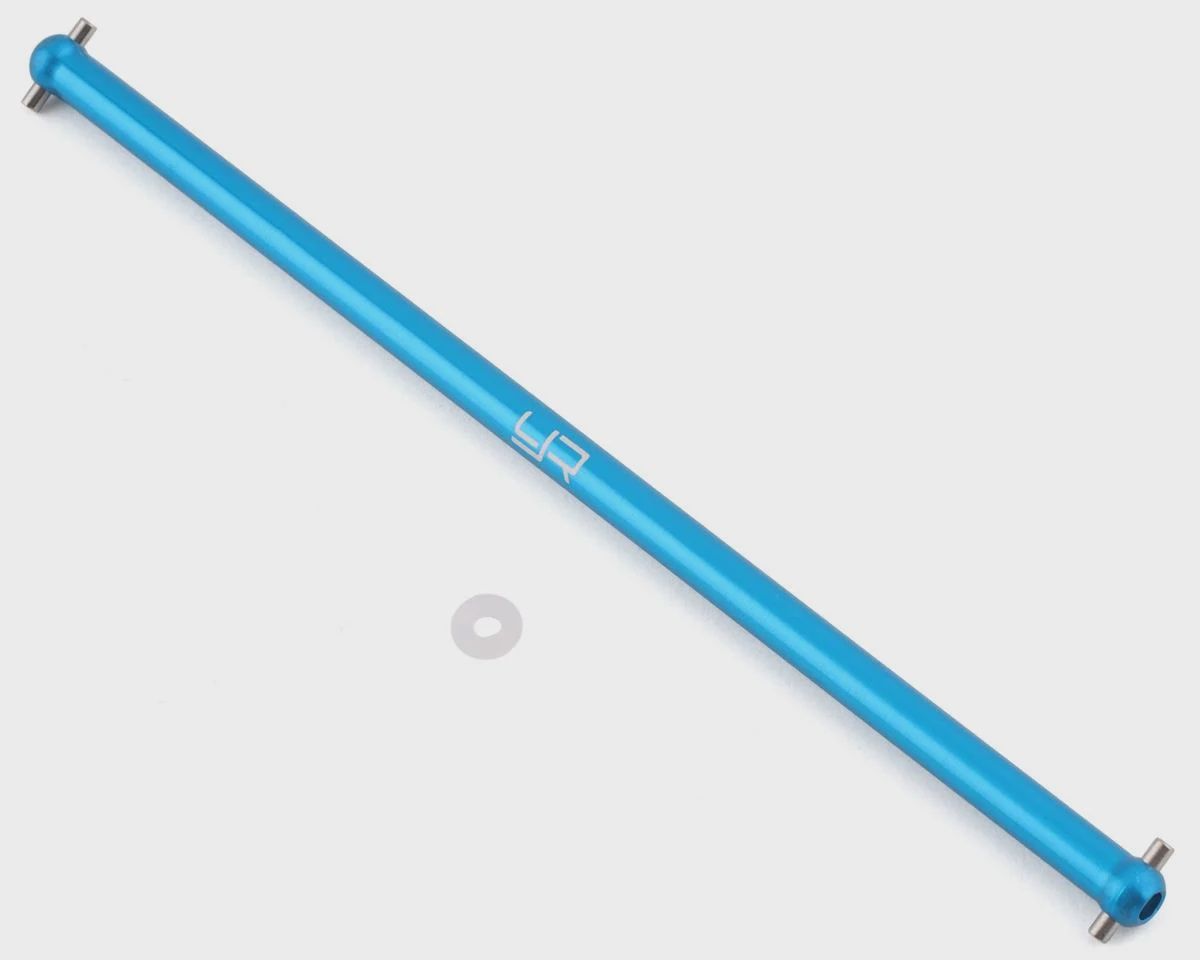 Yeah Racing Tamiya TT-02 Aluminum Center Drive Shaft (Blue)