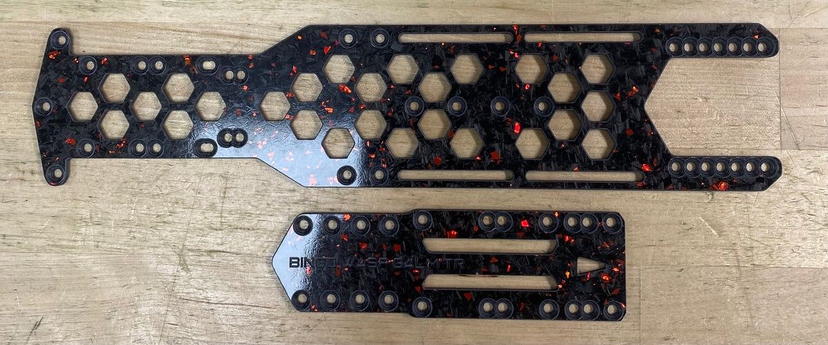 Bingo RC Designs Wasp Overdose Galm TR Chassis - Forged Blue