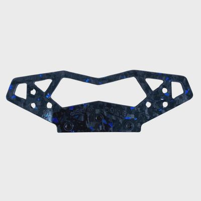 Bingo RC Designs WASP Front Bumper (AE DC10) - Forged Blue