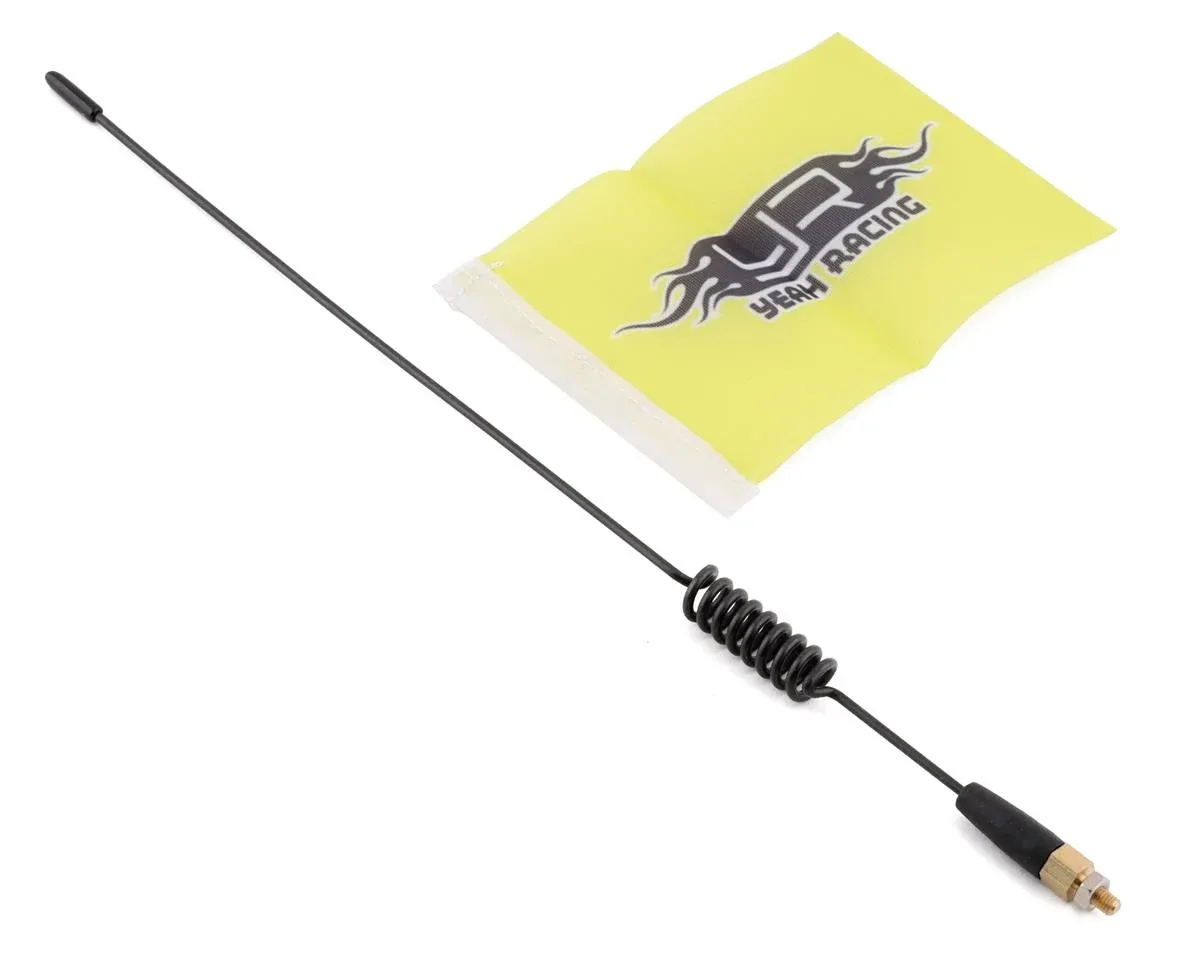 YEA-TRX4-052 Yeah Racing Traxxas TRX-4 Metal Antenna w/Flag