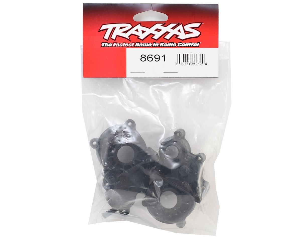 Traxxas E-Revo VXL 2.0 Transmission Gearbox Halves w/Idler Gear Shaft TRA8691