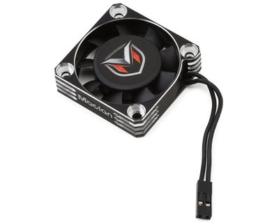Maclan 30mm Aluminum V2 Hurricane HV Fan (Black/Silver)