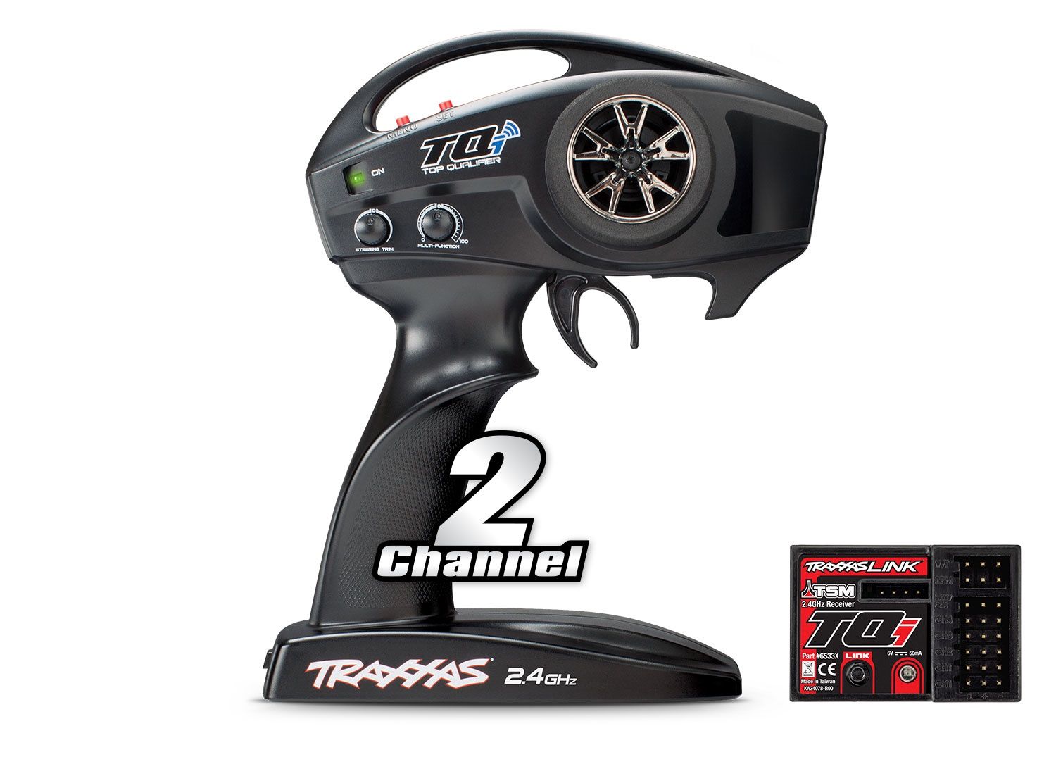 TQi 2-Ch 2.4 GHz Transmitter with TSM Receiver