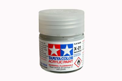 X-21 Flat Base Tamiya Acrylic 23ml