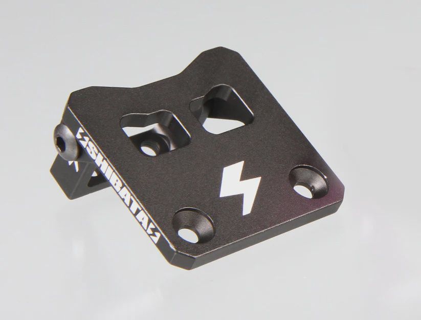 Shibata Adjustable ESC Mount, color: Black