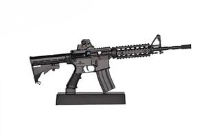 1/3 Scale Die Cast AR15 Model Rifle, Black