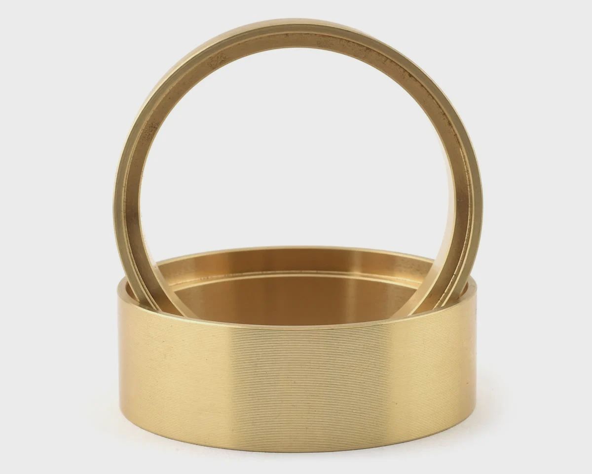 Vanquish Products Brass 0.8&quot; 1.9&quot; Wheel Clamp Rings (2)