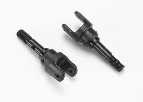 Steel Stub Axles with Yokes (2) -7054