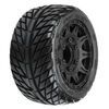 1/10 Street Fighter LP F/R 2.8&quot; MT Tires MTD 12mm/14mm Blk Raid (2)