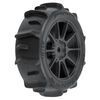 1/14 Dumont F/R Tires MTD 12mm Black Mach-10 (4): Typhon GROM