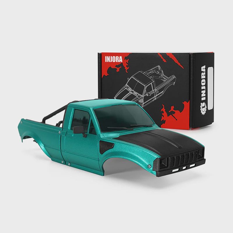 INJORA IR60-24 Pickup Hard Body for 1/24 SCX24 C10 JLU Bronco Base Camp 4Runner