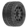 1/18 Menace F/R Street Tires MTD 12mm Black Raid (4): Granite GROM