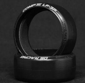 DS Racing Competition III Slick Drift Tires (4) (LF-3P)
