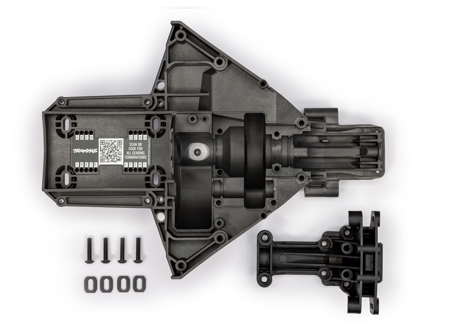 Bulkhead rear lower &amp; upper center diff - 7727A