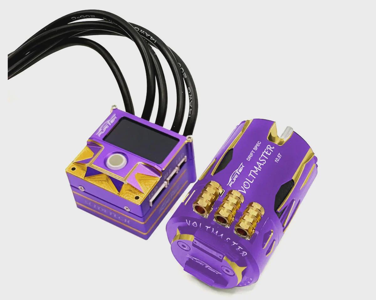 Furitek SlideVolt 1/10 Drift Sensored Brushless ESC &amp; Motor Combo