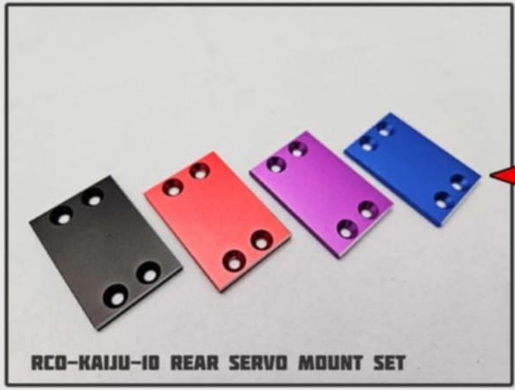 Kaiju Rear Servo Mount Set
