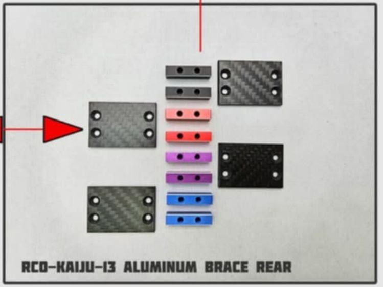 KAIJU Aluminum Brace Rear