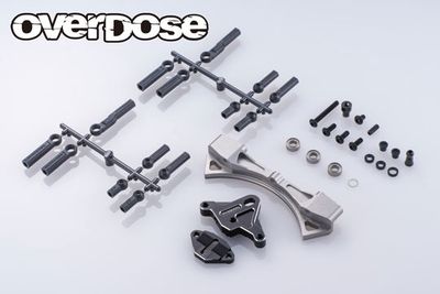 Overdose Aluminum Curved Slide Rack Steering Seet Type-3