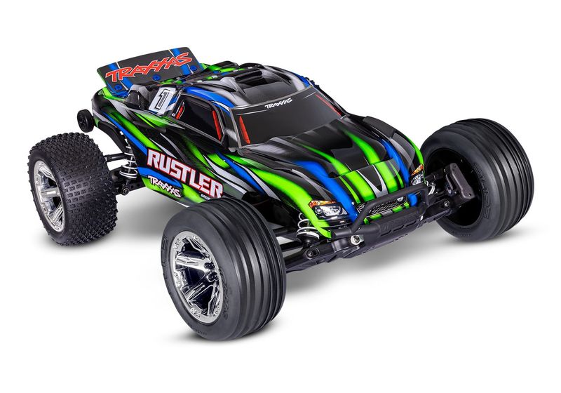 Rustler 2WD BL-2s - GREEN
