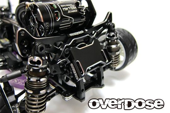 Overdose JT aluminum rear ESC mount Type-2 (For Galm)