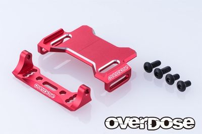 OverDose JT アルミリヤ ESC マウント Overdose JT aluminum rear ESC mount Type-2 (For Galm)