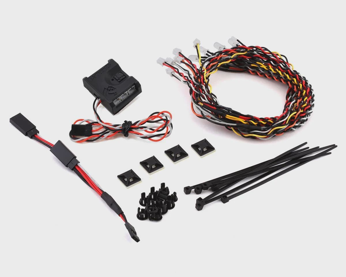 MyTrickRC Attack After-Burner Backfire Drift Light Kit w/SQ-1 Controller &amp; LED&#39;s