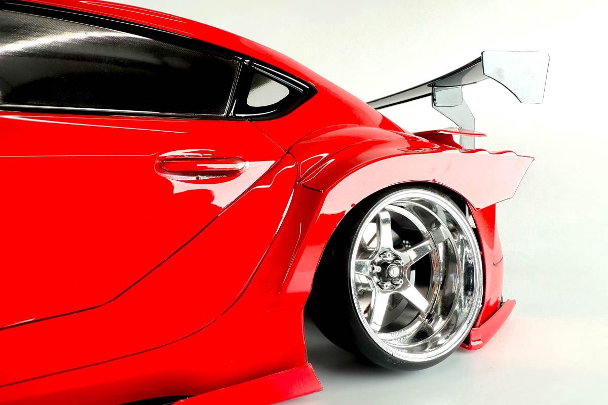 RéveD DB-WT90 Oreda Racing SUPRA ボディセット ReveD WEINS Toyota Kanagawa x OreDa Racing Supra Clear Body Set