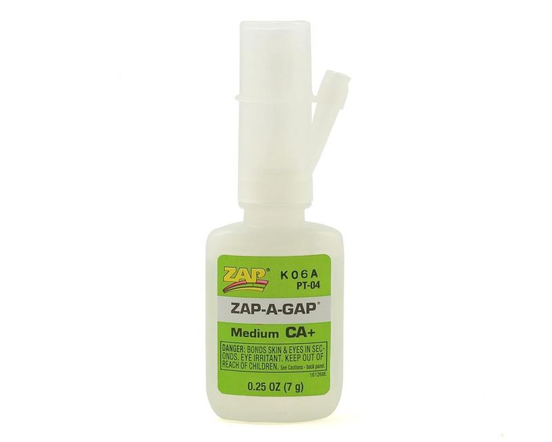Pacer Technology Zap-A-Gap CA+ Glue (Medium) (0.25oz)