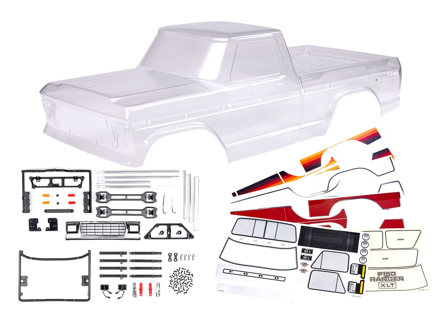TRX-4 Ford F-150 High Trail Edition Clear Body - 9230
