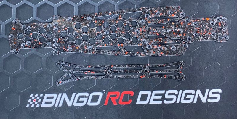 Bingo WASP  SD 3.0 Chassis (Yokomo) - Forged Red