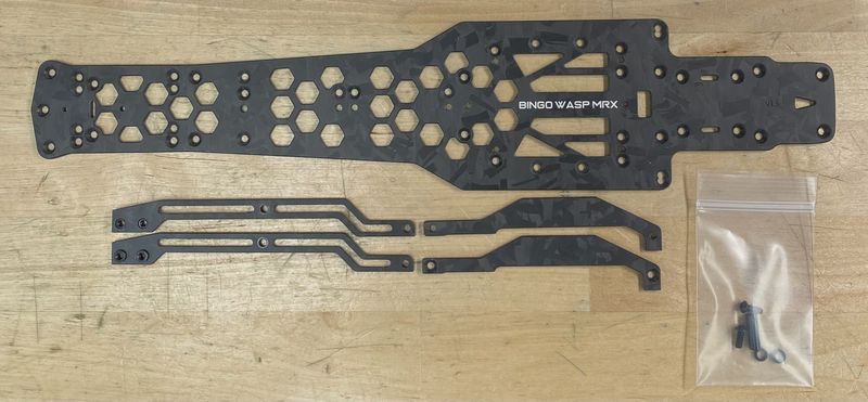 Bingo RC Designs WASP MST RMX Chassis - Matte Forged