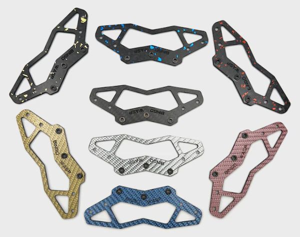 Bingo RC Designs WASP Front Bumper YOKOMO - Silver