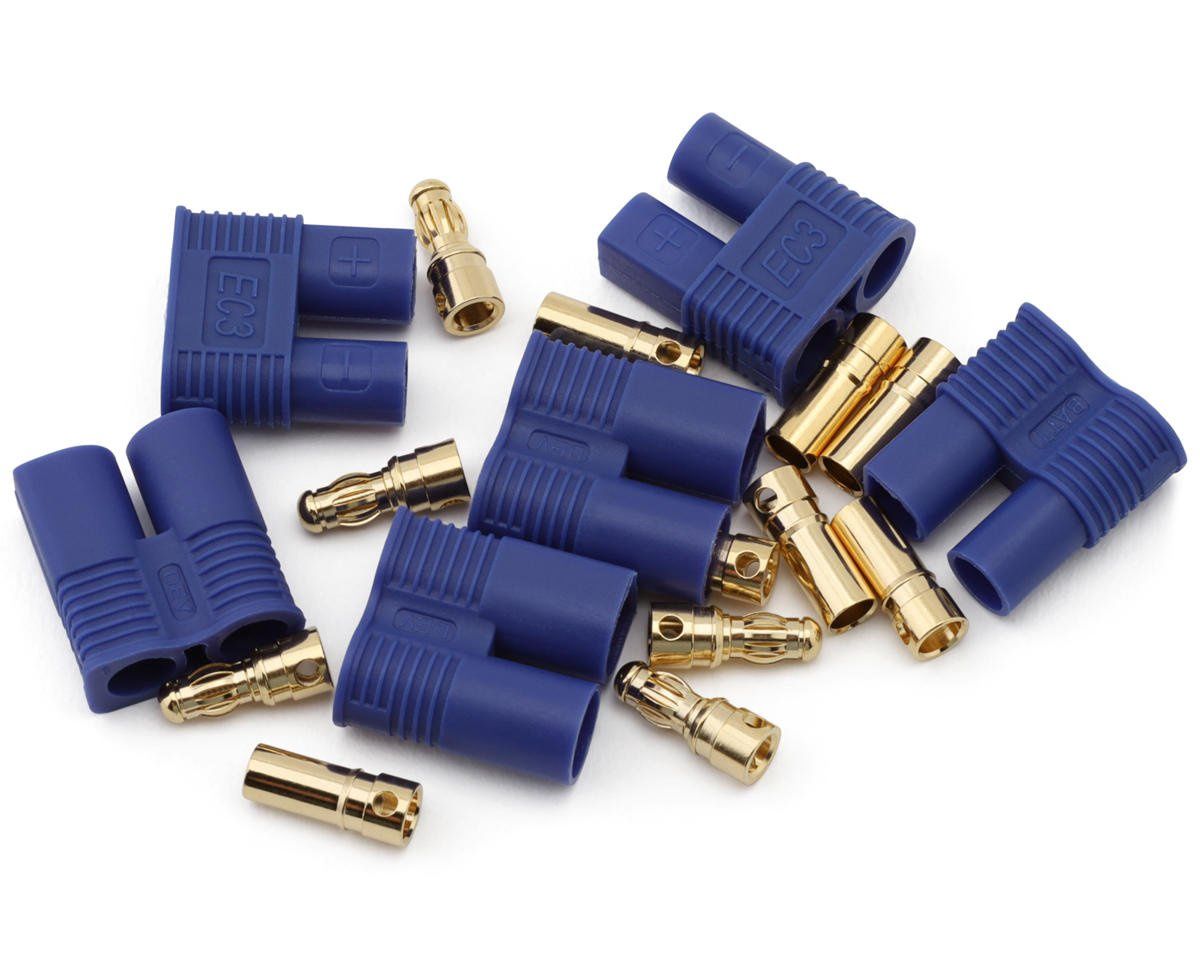 Gens Ace EC3 Male &amp; Female Plug Set (3 Pairs)