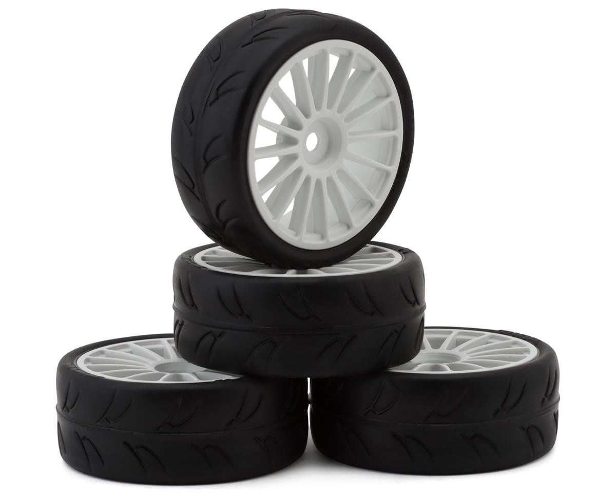 Yeah Racing Zero-Max S01 1/10 Touring Car Pre-Mount w/12mm Hex (4) (Street Compound)