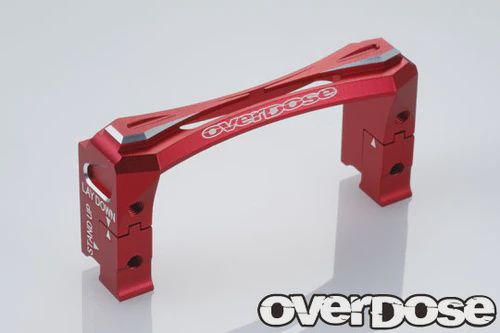 Overdose 2Way Layout Aluminum Servo mount (red)[OD2492b]