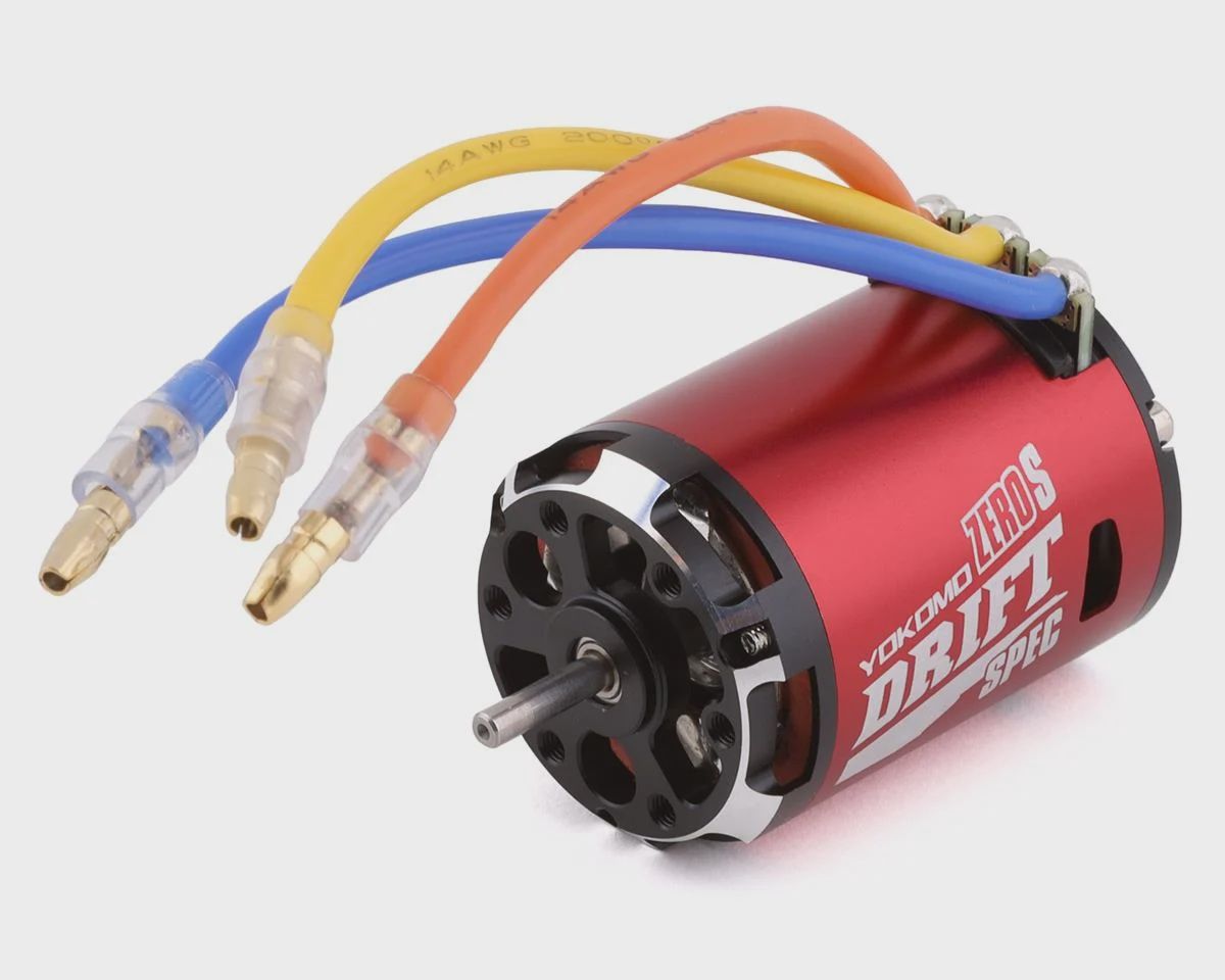 Yokomo ZERO-S Drift Brushless Motor 10.5T, Colour: Red