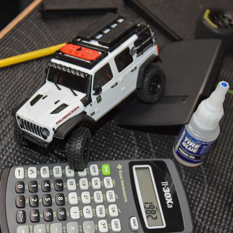 1/30 BFG Krawler T/A KX Front/Rear Mounted Black Icon Nuevo (4) for Axial SCX30 -PRO1030610