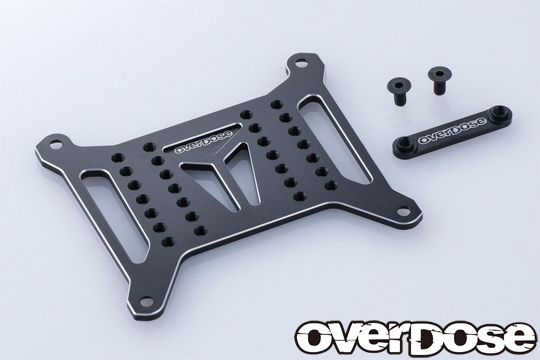 Overdose Aluminum Battery Plate Set Type-2, color: Black