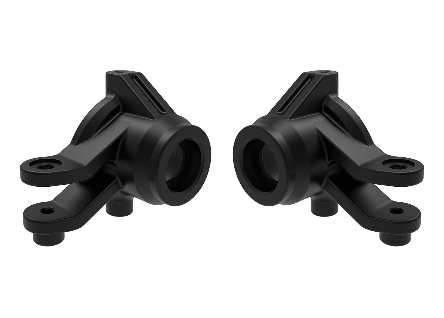 Black Steering Blocks (L&amp;R) - 10736-BLK